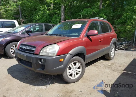 2006 Hyundai Tucson Gls/Limited from USA, damaged, VIN KM8JN72D16U377349